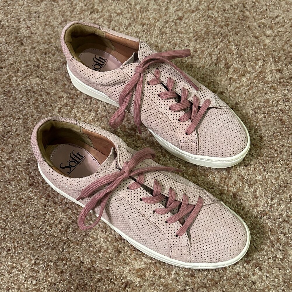 Sofft Somers Tie Peony Sneakers Women's Size 9